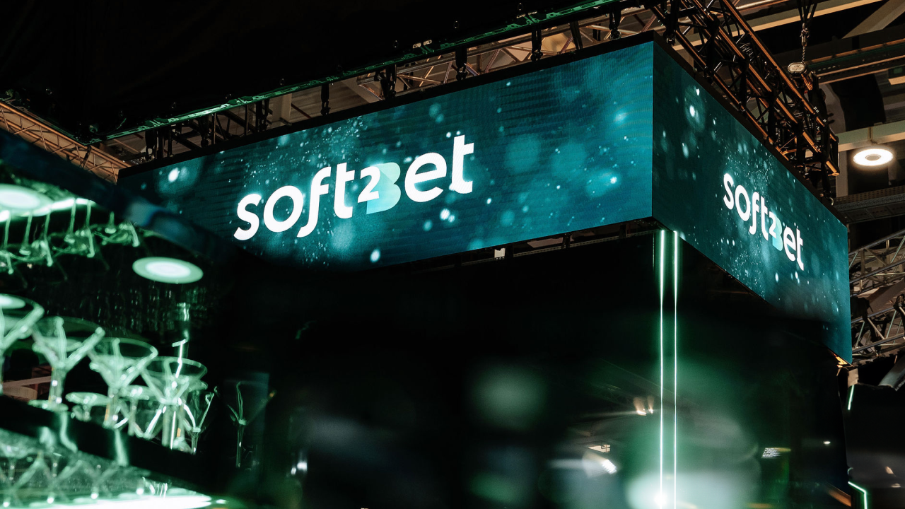 Soft2Bet Logo on Display