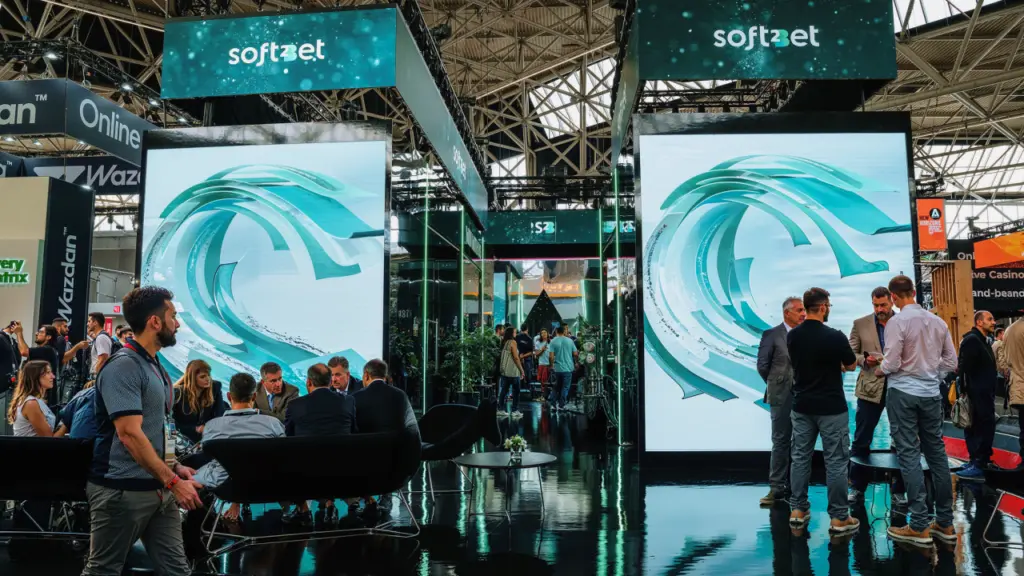 Soft2Bet Logo Displayed at the Event