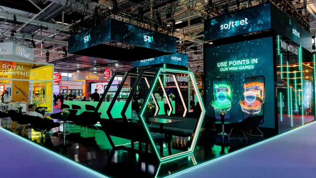 Soft2Bet Event Hall with Displays